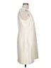 J.Crew Solid Ivory Casual Dress Size L (estimated) - photo 4