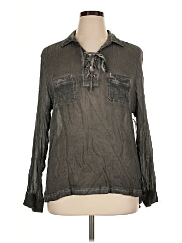 Rock & Republic Long Sleeve Blouse (view 1)