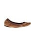 Tory Burch 100% Leather Brown Tan Flats Size 9 - photo 1