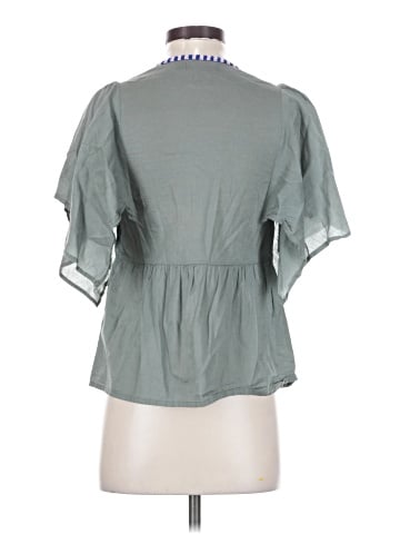 Antik Batik Short Sleeve Blouse (view 2)