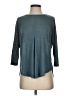 B Collection by Bobeau Teal 3/4 Sleeve Top Size S - photo 1