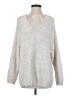 Dreamers Silver Pullover Sweater Size S - photo 1