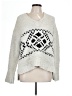 Bobeau 100% Polyester Hearts White Pullover Sweater Size L - photo 1