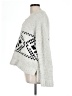 Bobeau 100% Polyester Hearts White Pullover Sweater Size L - photo 5