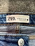 Zara Stripes Blue Jeans Size 6 - photo 4