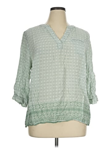 Rose & Thyme 3/4 Sleeve Blouse (view 1)