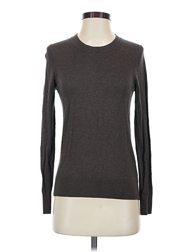 Pre-owned Quince Pullover Sweater In Gray