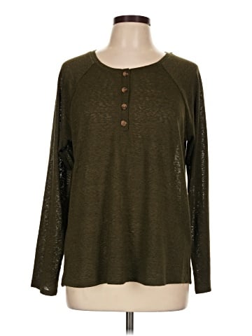 Bobeau Long Sleeve Top (view 1)