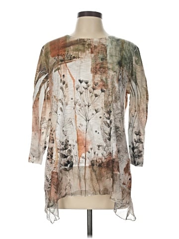 Jess & Jane 3/4 Sleeve Blouse (view 1)