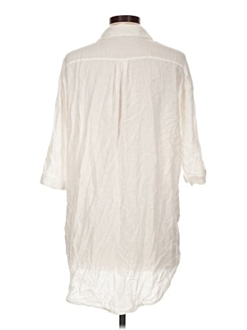 Tahari 3/4 Sleeve Button-Down Shirt (view 2)