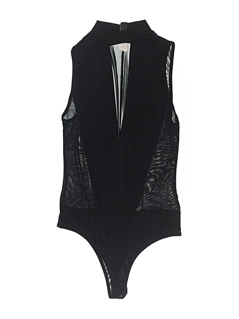 Pre-owned Windsor Bodysuit In Black