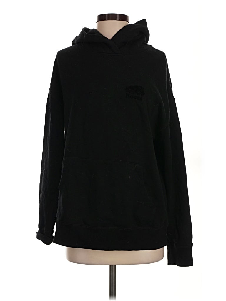 Pre-owned Roots Pullover Hoodie In Black