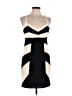 Laundry by Design Chevron-herringbone Black Cocktail Dress Size 10 - photo 1
