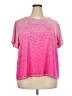Bcg 100% Polyester Pink Short Sleeve Top Size 2X - photo 1