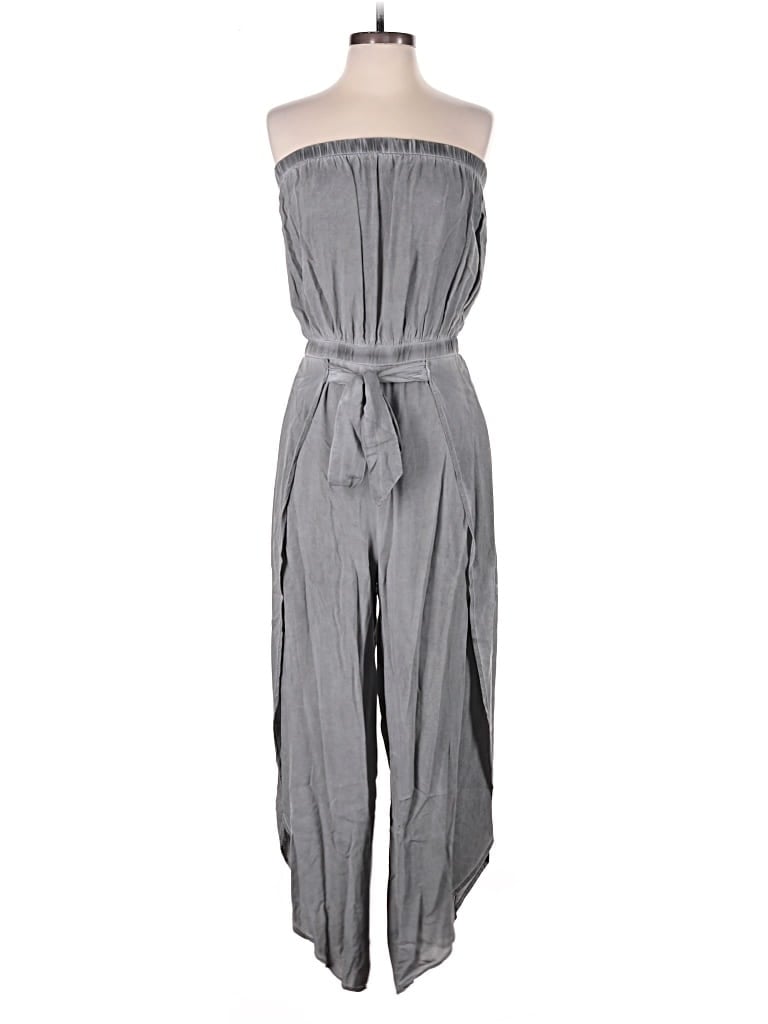 Pre-owned Mustard Seed Jumpsuit In Gray