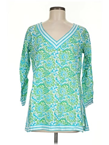 Gretchen Scott Designs 3/4 Sleeve Blouse (view 1)