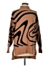 Ninety Animal Print Brown Pullover Sweater Size L - photo 1