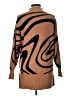 Ninety Animal Print Brown Pullover Sweater Size L - photo 2