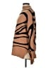 Ninety Animal Print Brown Pullover Sweater Size L - photo 5