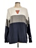 Tailgate Clothing Co. Color Block Gray Pullover Sweater Size L - photo 1