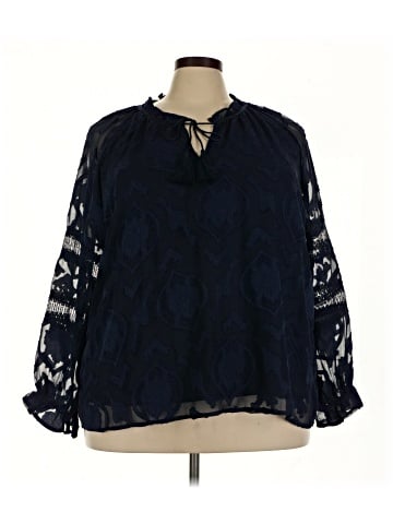 Belle By Kim Gravel 3/4 Sleeve Blouse (view 1)
