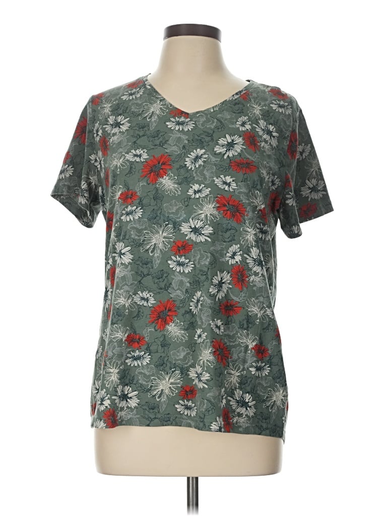 Pre-owned Duluth Trading Co. Short Sleeve T-shirt In Gray