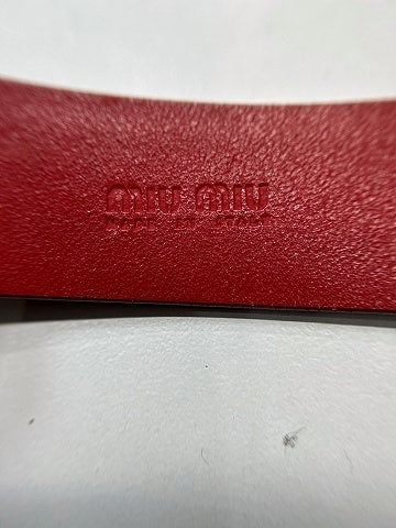 Miu Miu Leather Belt (view 2)