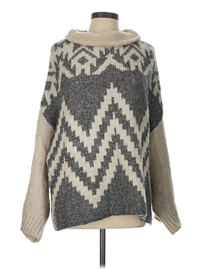 Pre-owned Hyfve Pullover Sweater In Gray