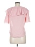 Shein 100% Polyester Pink Short Sleeve Blouse Size M - photo 2