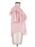 Shein 100% Polyester Pink Short Sleeve Blouse Size M - photo 4