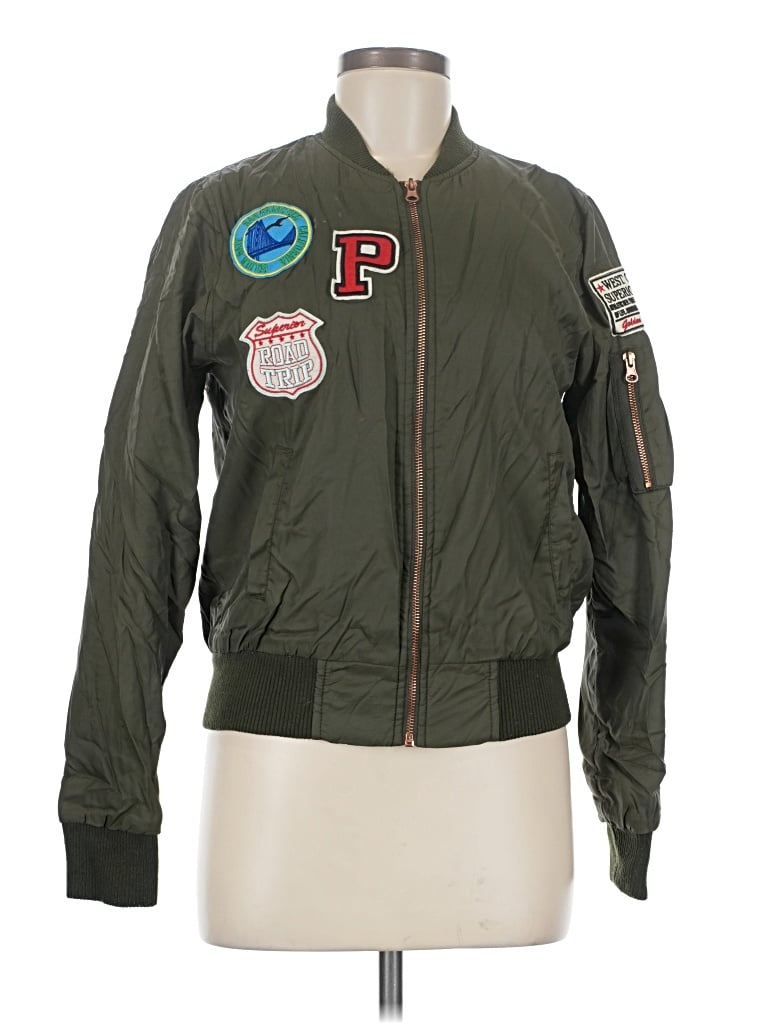 Pre-owned Iris Jacket In Green