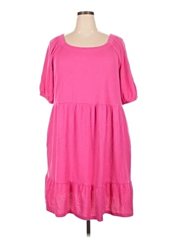 Terra & Sky Casual Dress (view 1)