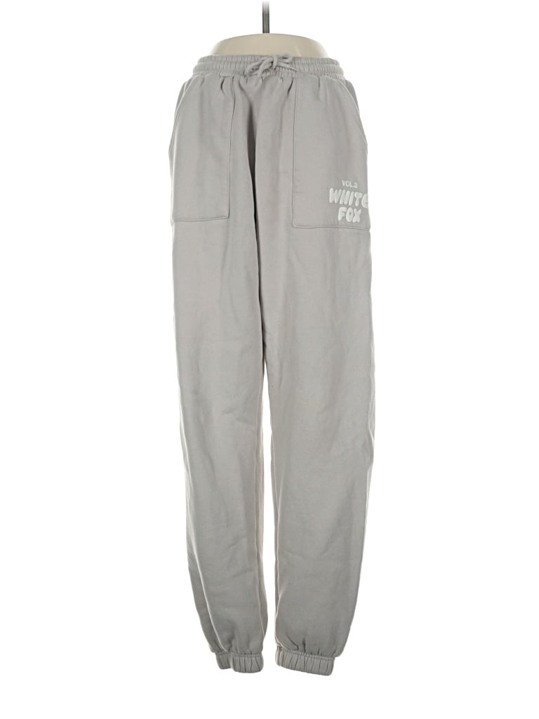 Pre-owned White Fox Sweatpants In Gray