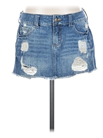 2.1 DENIM Denim Skirt (view 1)