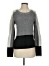 Pinque Color Block Gray Pullover Sweater Size XS - photo 1