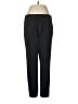 Lou & Grey Solid Black Casual Pants Size M - photo 1