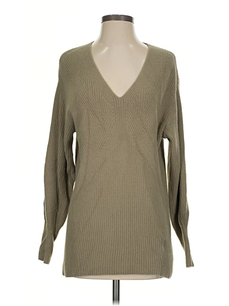 Pre-owned Express Pullover Sweater In Tan
