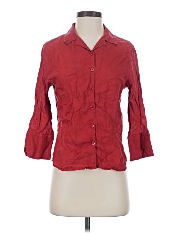 Faconnable 3/4 Sleeve Button-Down Shirt (view 1)