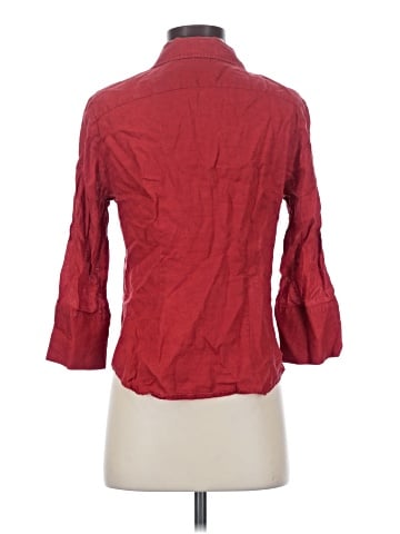 Faconnable 3/4 Sleeve Button-Down Shirt (view 2)
