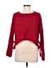 Candie's 100% Polyester Red Pullover Sweater Size M - photo 1
