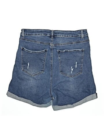Wax Jean Denim Shorts (view 2)