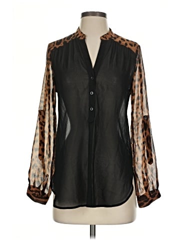 Romeo & Juliet Couture Long Sleeve Blouse (view 1)