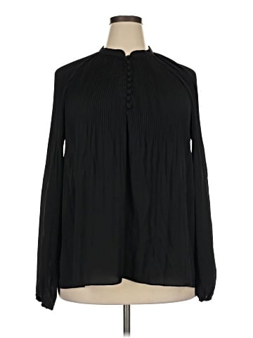 Lauren by Ralph Lauren Long Sleeve Blouse (view 1)