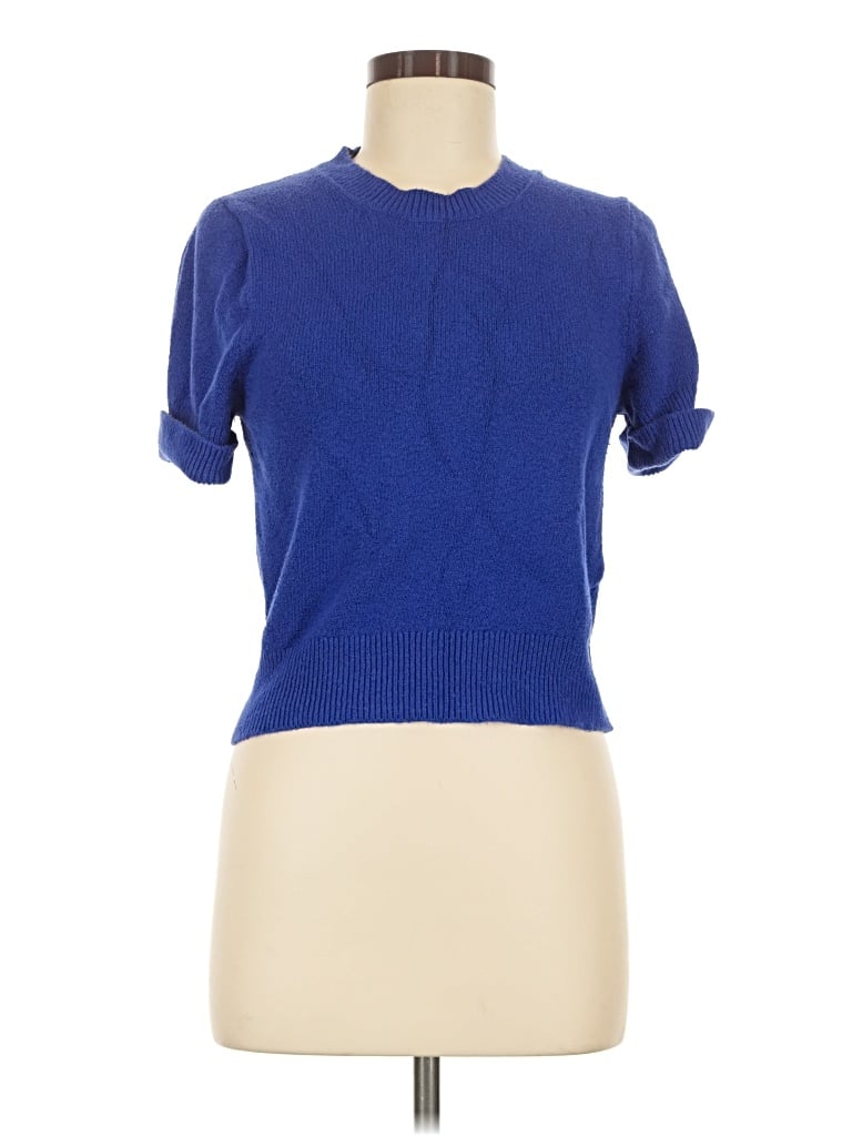 Pre-owned Jcrew Sweater Vest In Blue