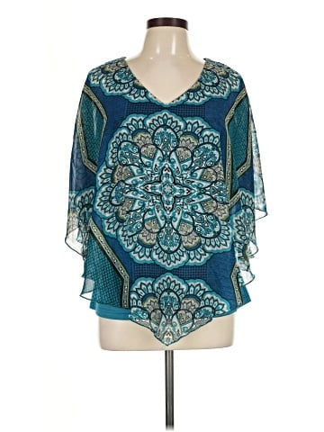 Sara Michelle Short Sleeve Blouse (view 1)