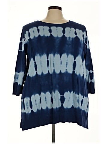 LOGO by Lori Goldstein Pullover Sweater (view 1)