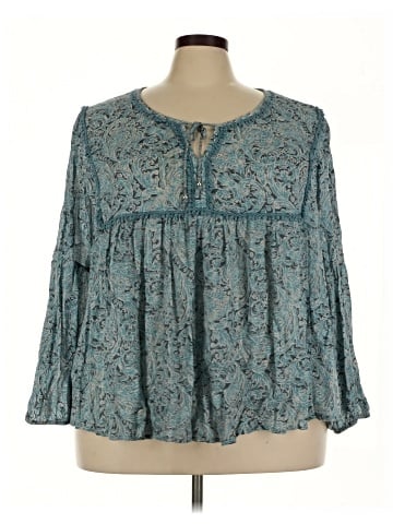 Haute Hippie Long Sleeve Blouse (view 1)