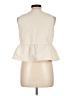 Shein 100% Polyester Ivory Sleeveless Blouse Size L - photo 2