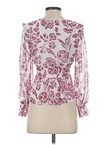 White House Black Market Long Sleeve Blouse (view 2)