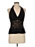 Cache 100% Polyester Black Sleeveless Blouse Size 8 - photo 1